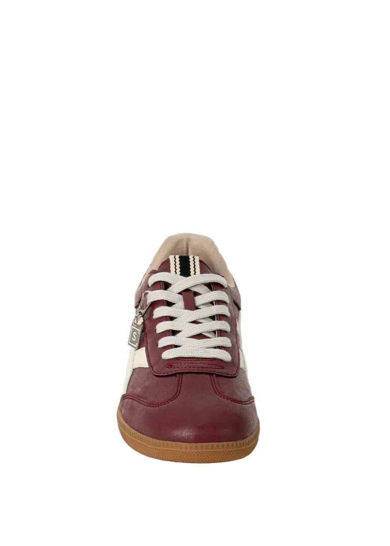 Sasha Sneaker - Burgundy