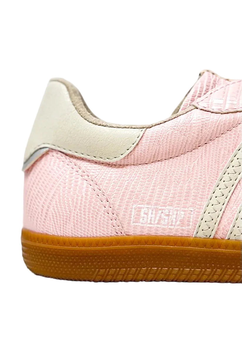 Stevie Sneaker - Pink Lizard