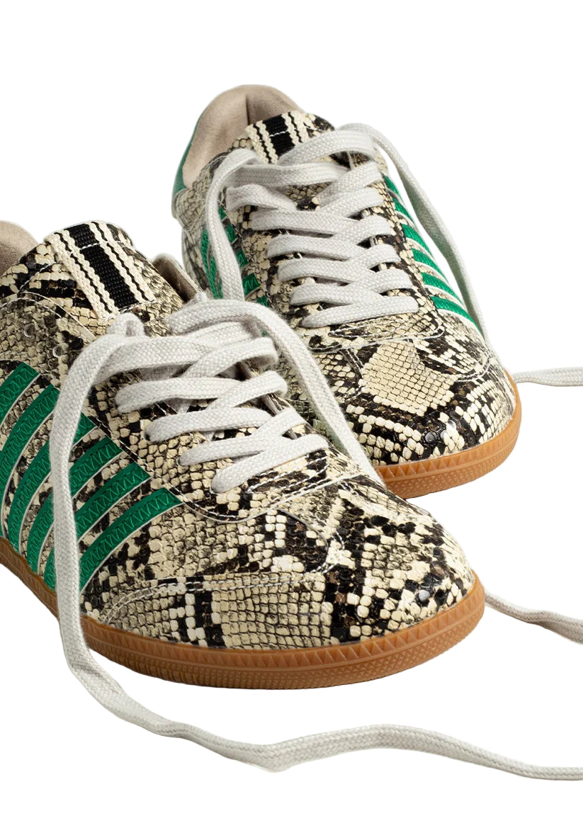 Stevie Sneaker - Snake Print