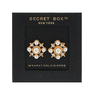 Pearl & Crystal Earrings