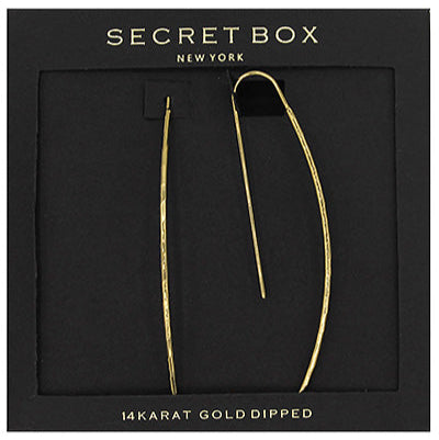 Curved Bar Earrings