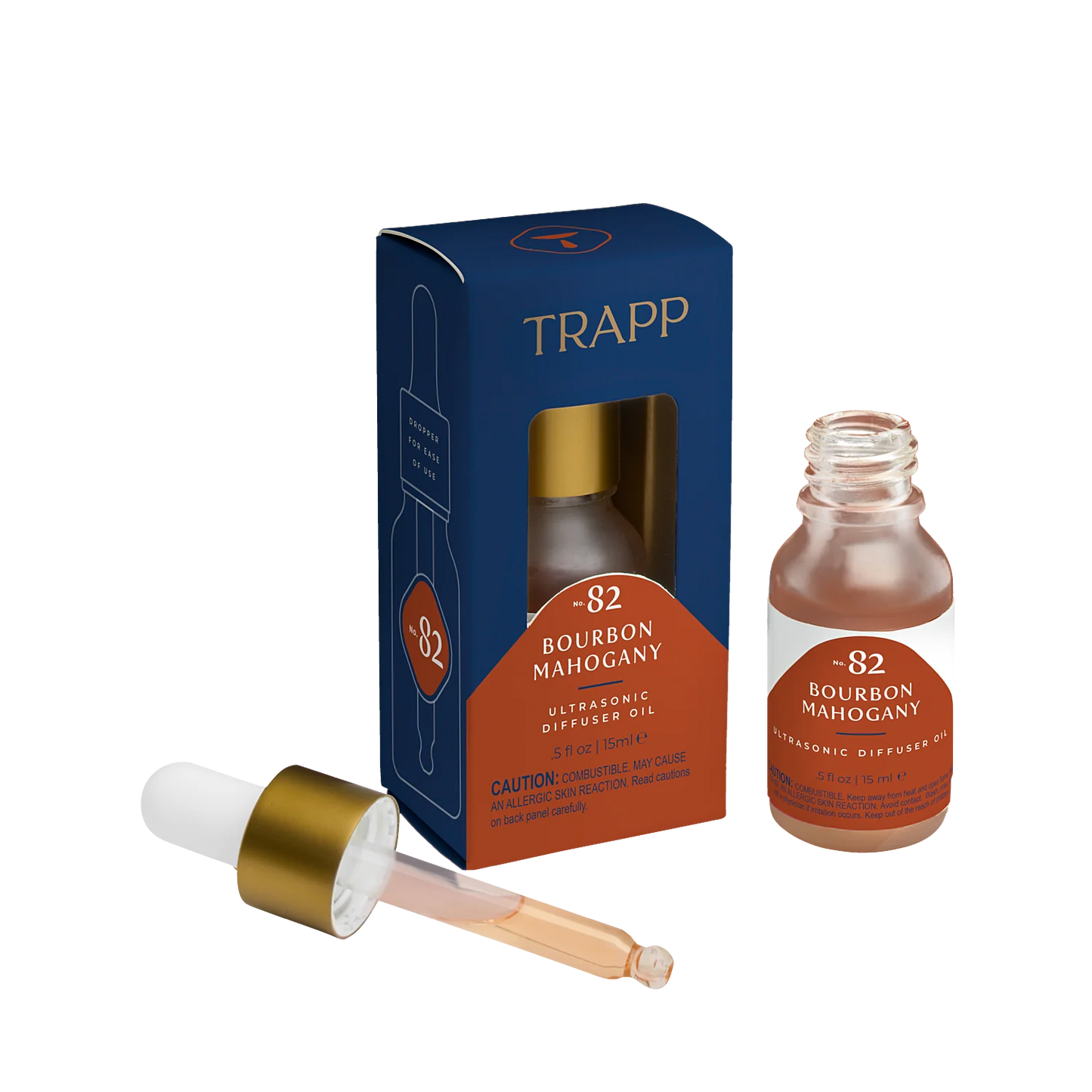 No. 82 Bourbon Mahogany- 0.5oz Ultrasonic Diffuser Oil