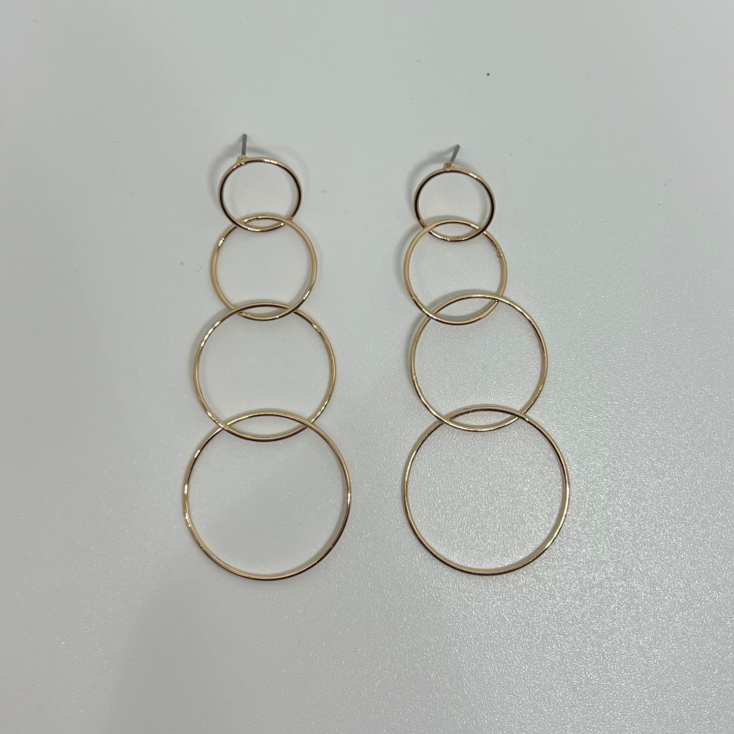 Circle Link Linear Earring