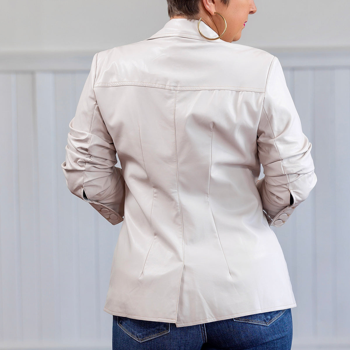 Leslie Jacket - Ecru