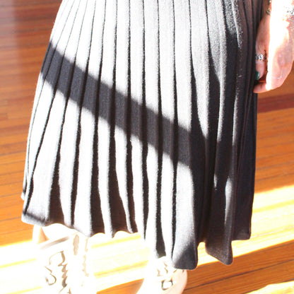 "Sweater Weather" Skirt- Black