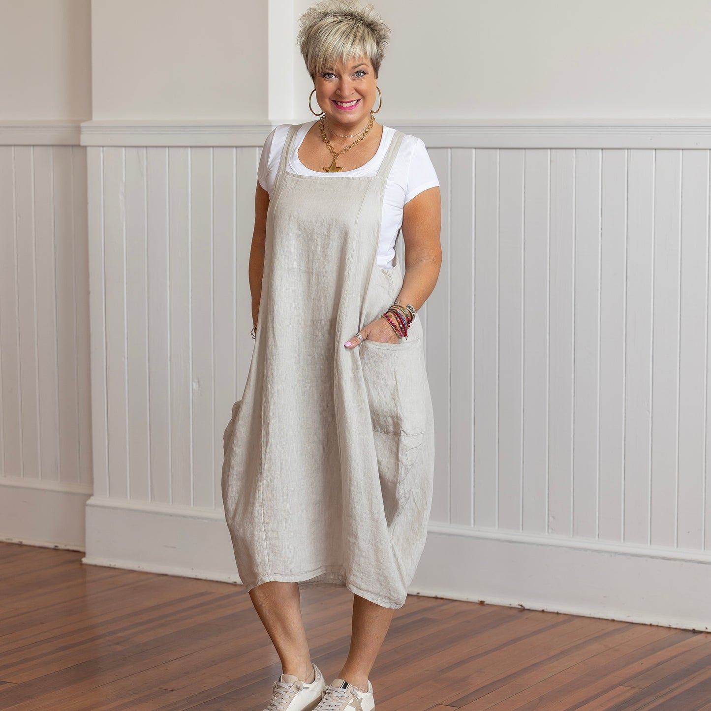 Pamela Did It Best Dress - Natural