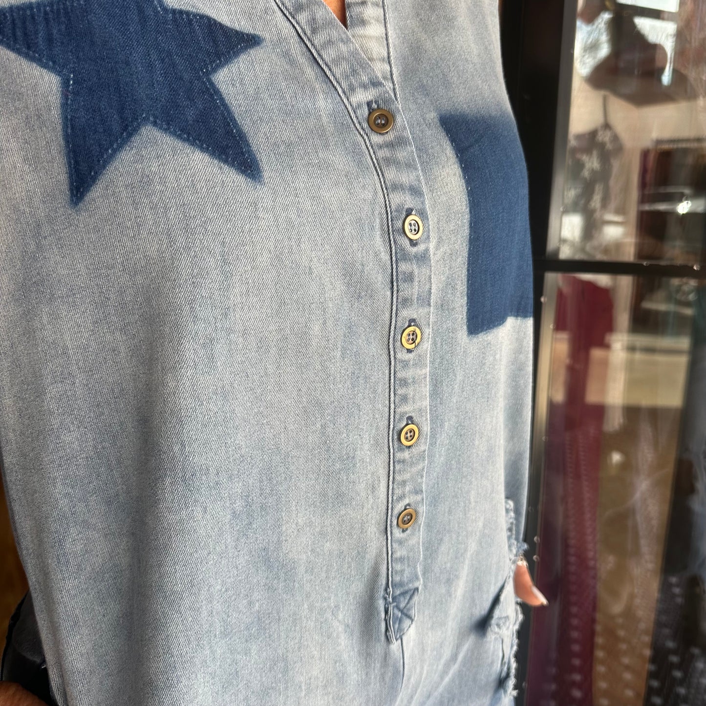 Blue Haven Romper - Denim
