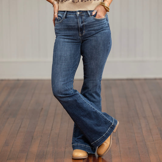 Judy Blue HW Trouser Flare