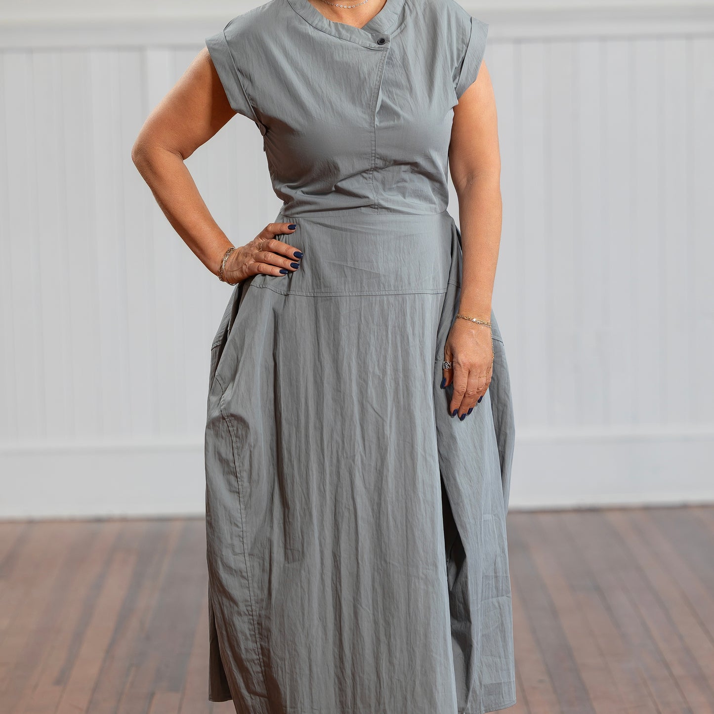 She's Got the Look Dress - Charcoal