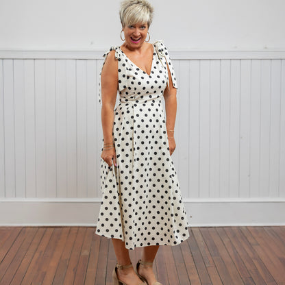 Perdita Polka Dot Dress