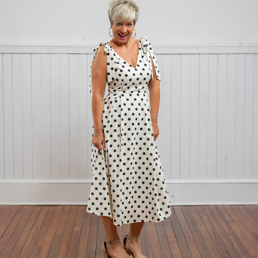 Perdita Polka Dot Dress