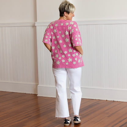 Looks Like Molly Top - Hot Pink