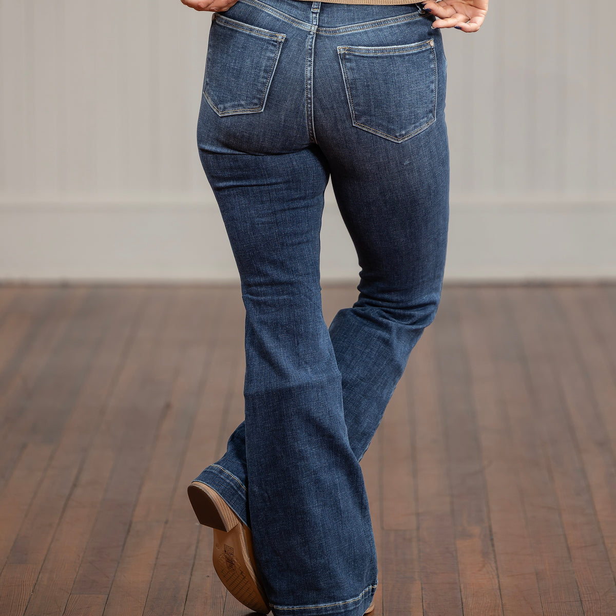 Judy Blue HW Trouser Flare