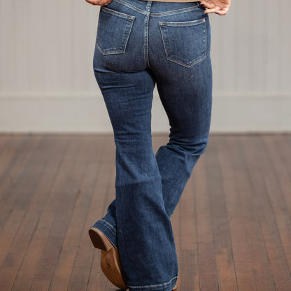 Judy Blue HW Trouser Flare