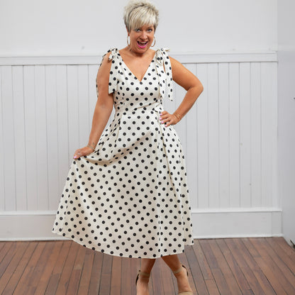 Perdita Polka Dot Dress