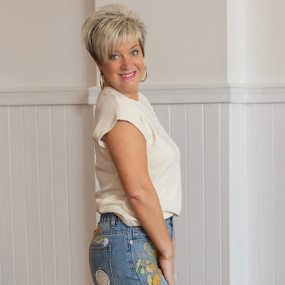 Bella Tee - Off White