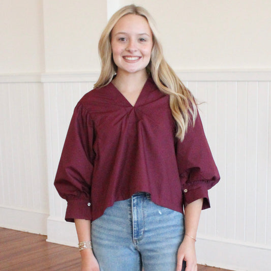 Business as Usual Top - Wine