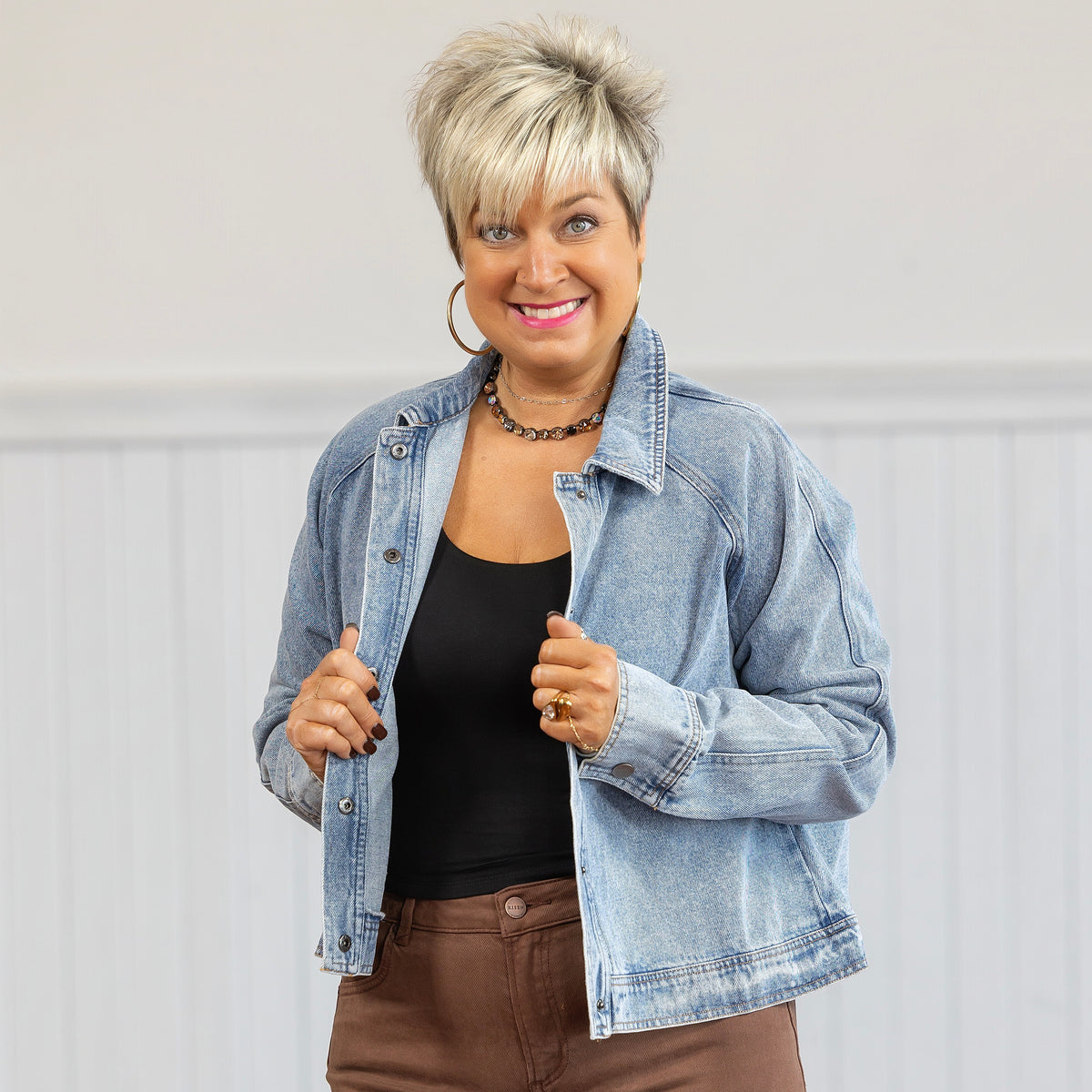 Working 9-5 Denim Jacket - Light
