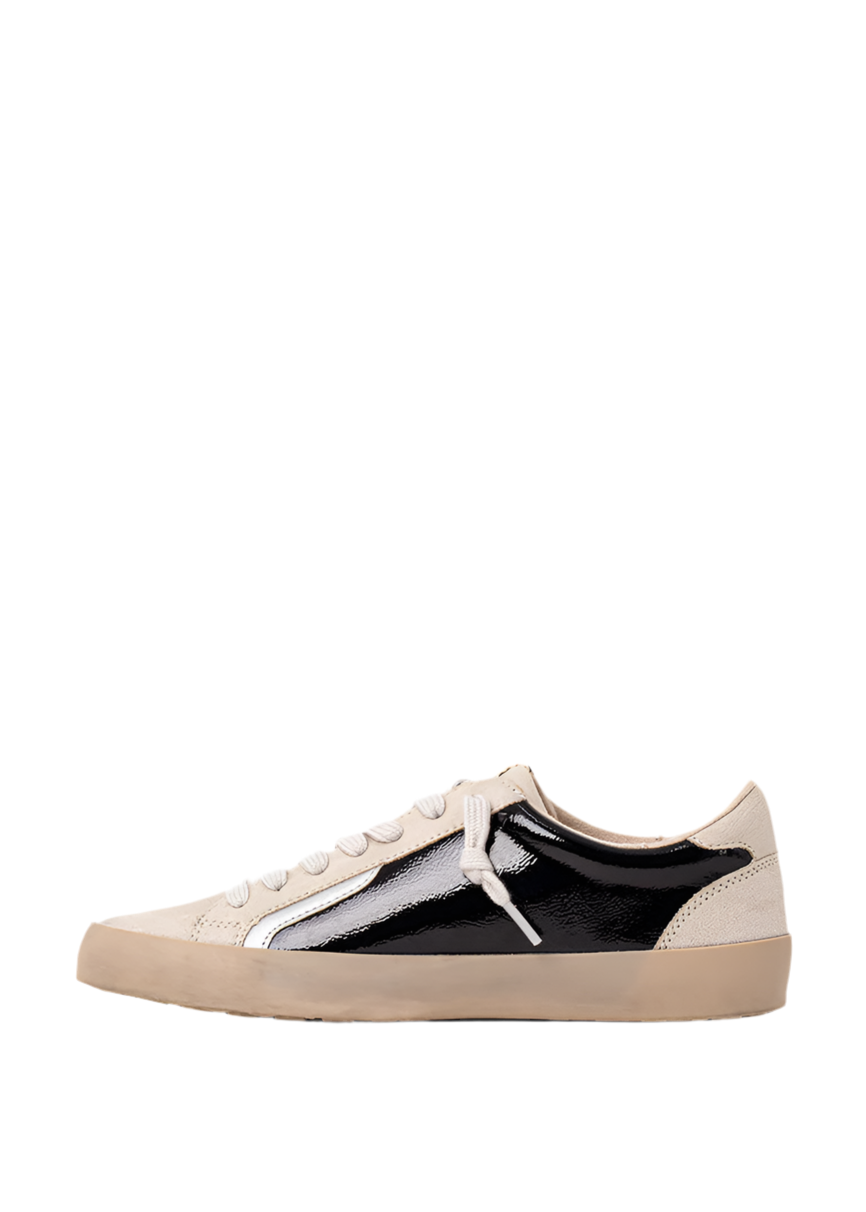 Robbie Sneaker - Black Patent