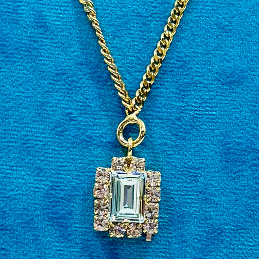 TOVA Darla Necklace - Blue Lemon