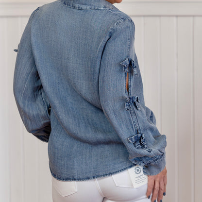 Love Struck Shirt - Washed Denim