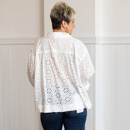 The Molly Top - White