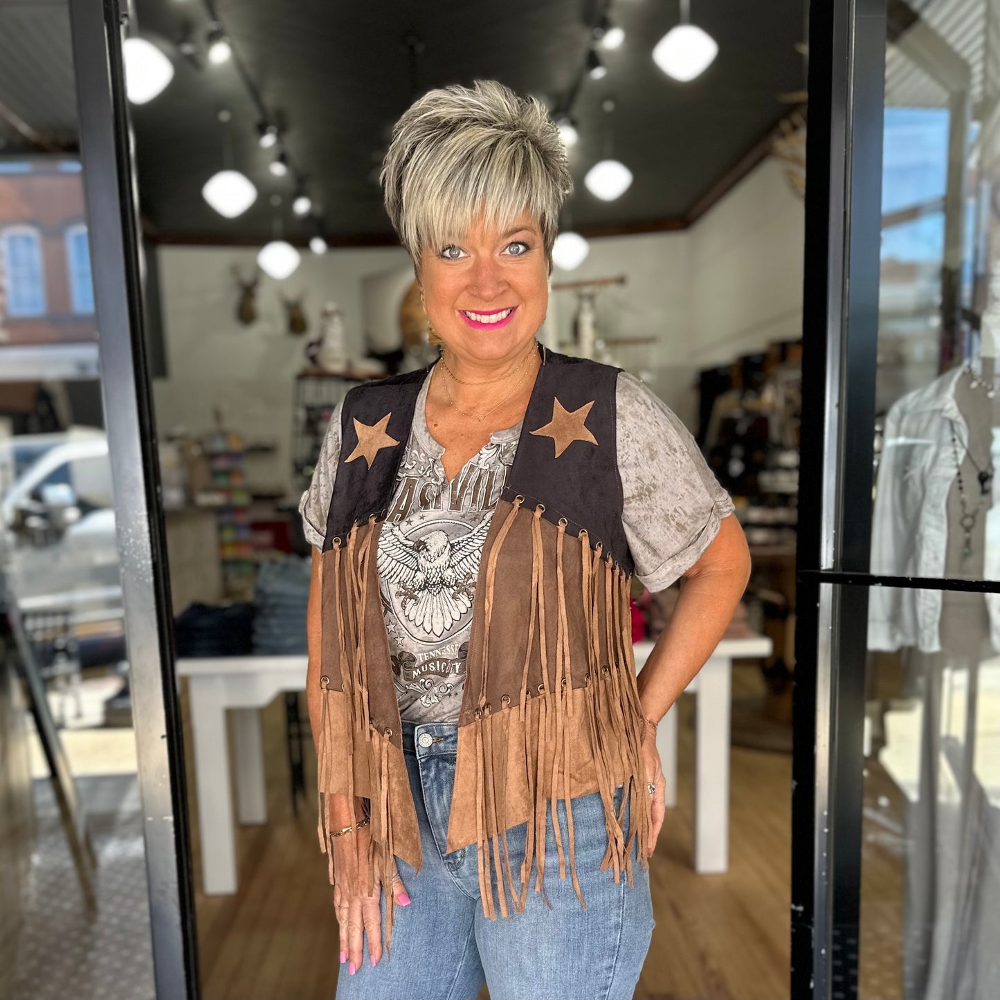 Star Spangled Fashion Vest