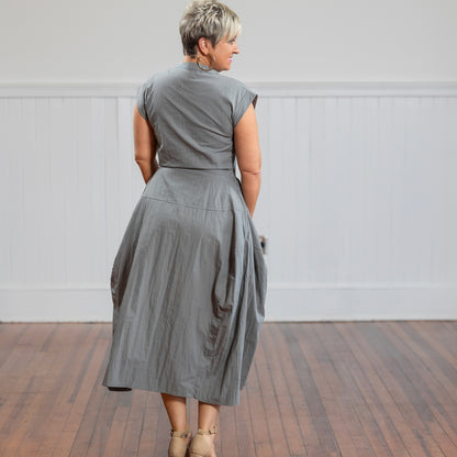 She's Got the Look Dress - Charcoal