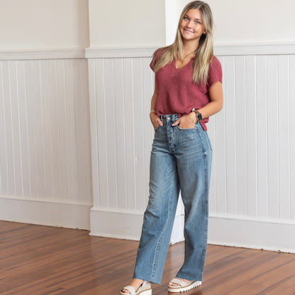 Judy Blue HW Wilhemina Retro Baggy Jean - Medium
