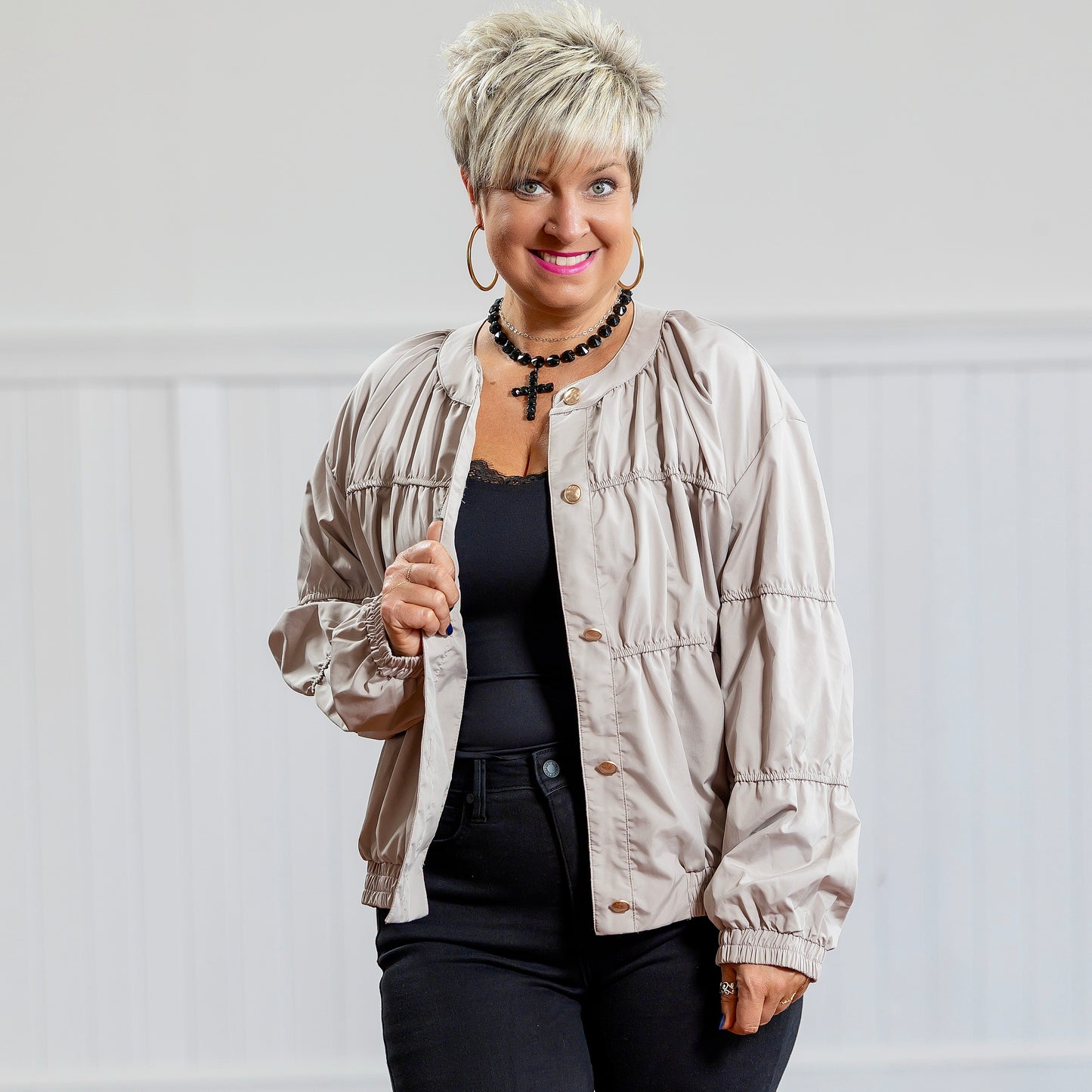 Oxford Jacket - Khaki