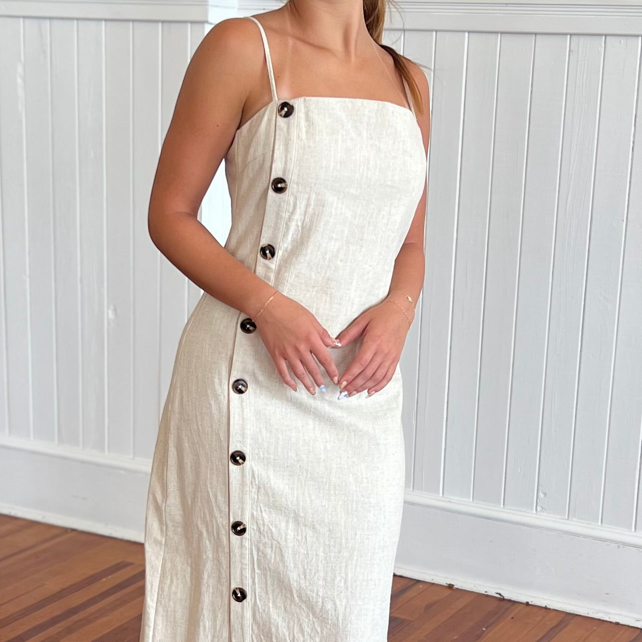 Sandcastle Dreams Dress - Oatmeal