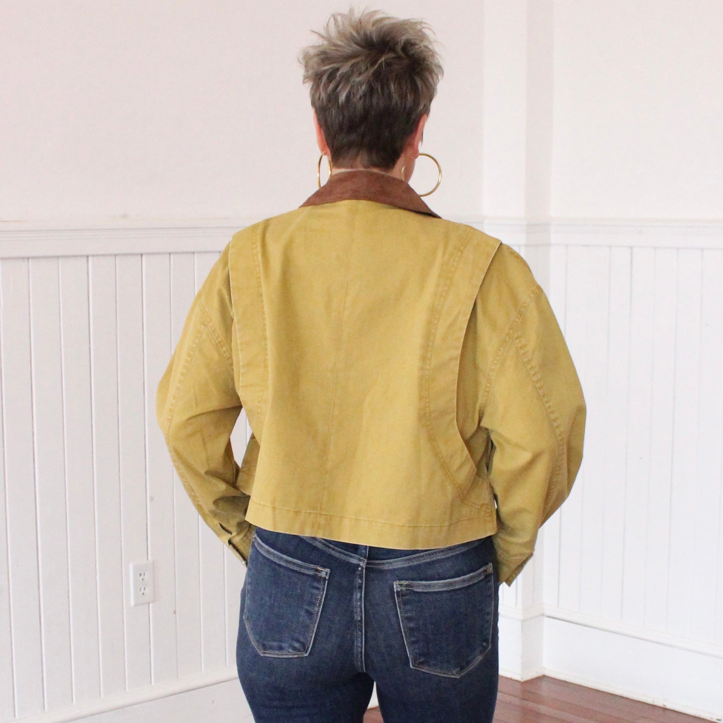 Fashion Forward Jacket - Mustard