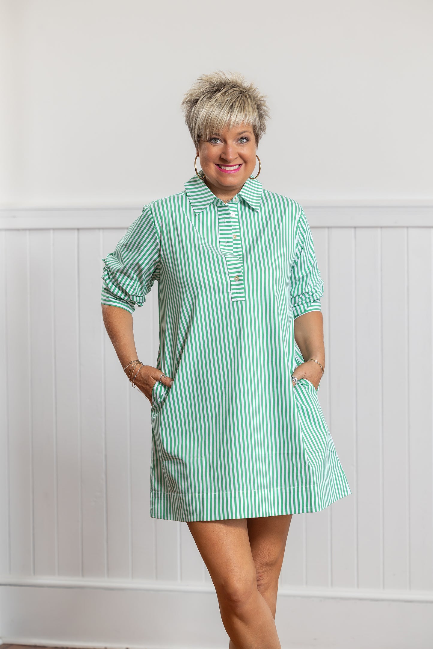 Hamptons Mini Stripped Dress - Assorted