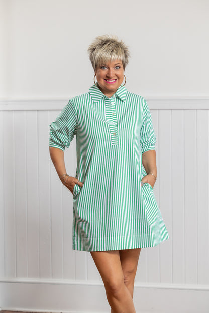 Hamptons Mini Stripped Dress - Assorted