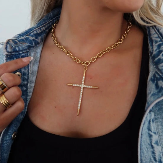 Luxe Cross Necklace