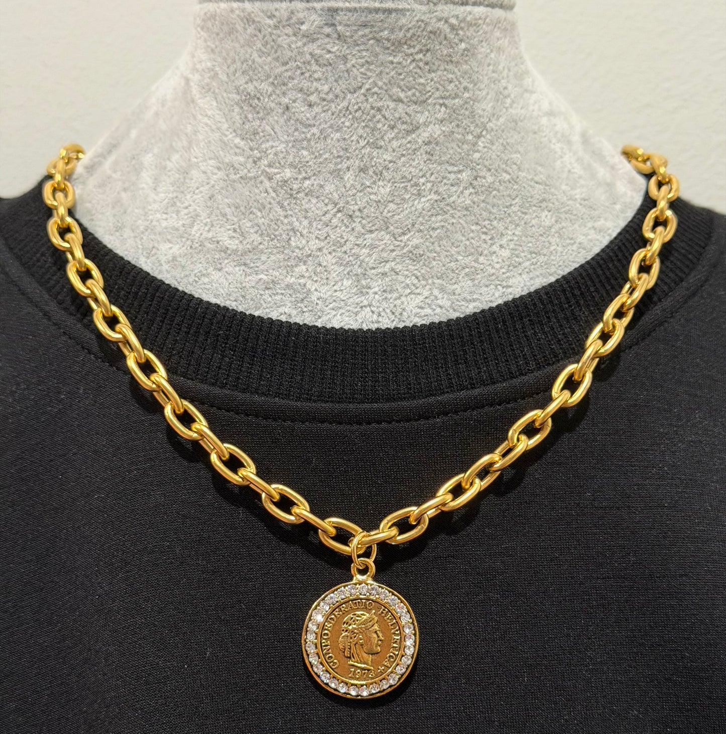 Confederation 1973 Coin Necklace