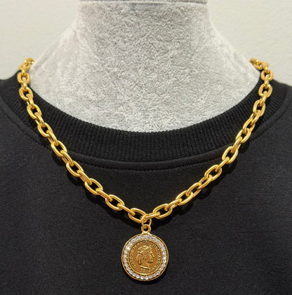 Confederation 1973 Coin Necklace