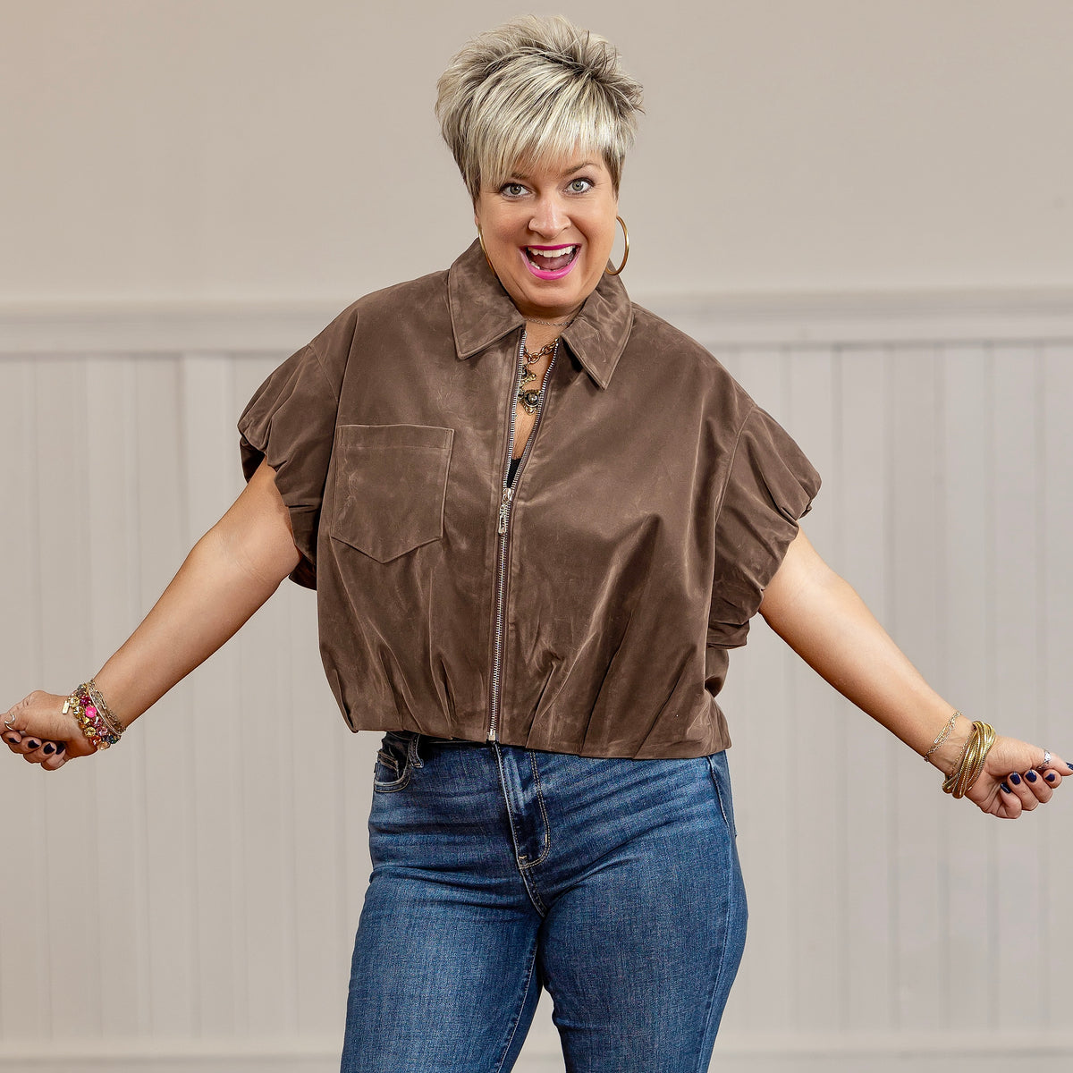 Juliette Jacket - Brown