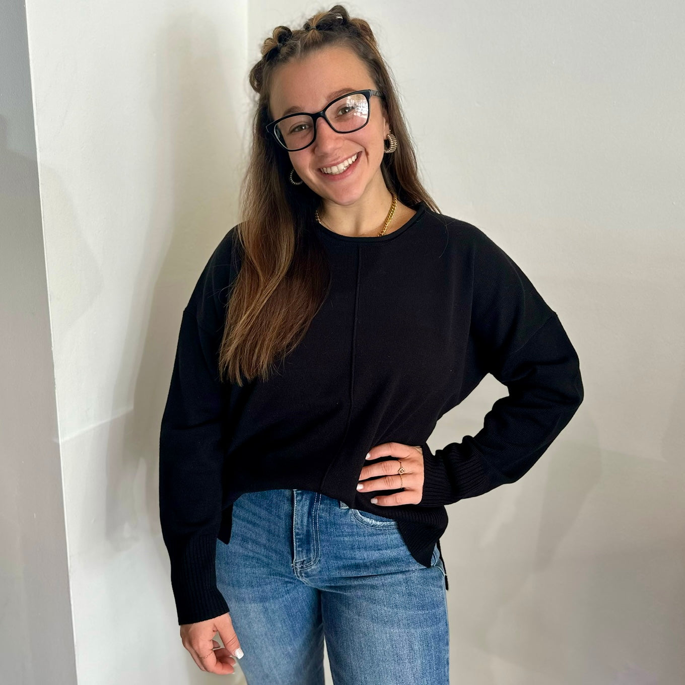 Pam's Favorite Sweater - Black