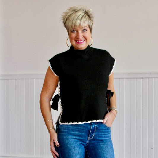 The Madi Top- Black