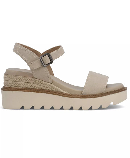 Mia Ophidia Wedge - Ecru