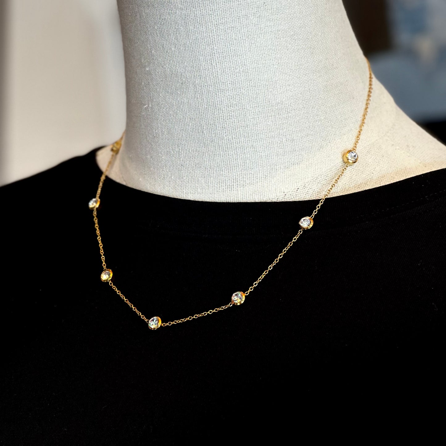 Dainty Diamond Necklace