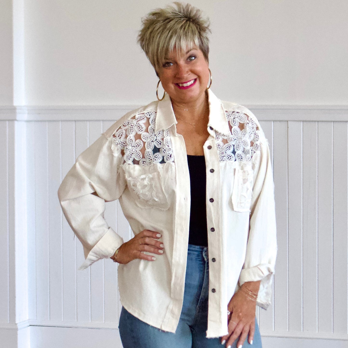 Pearls Are a Girl's Best Friend Top