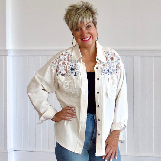 Pearls Are a Girl's Best Friend Top