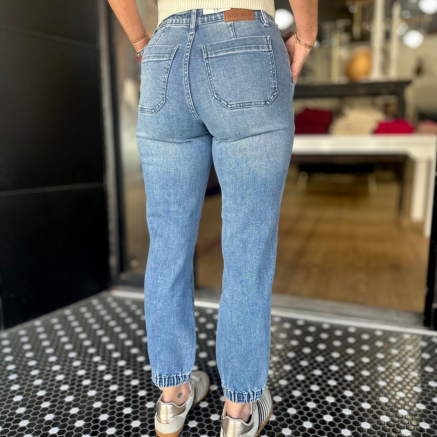Judy Blue HW Denim Jogger