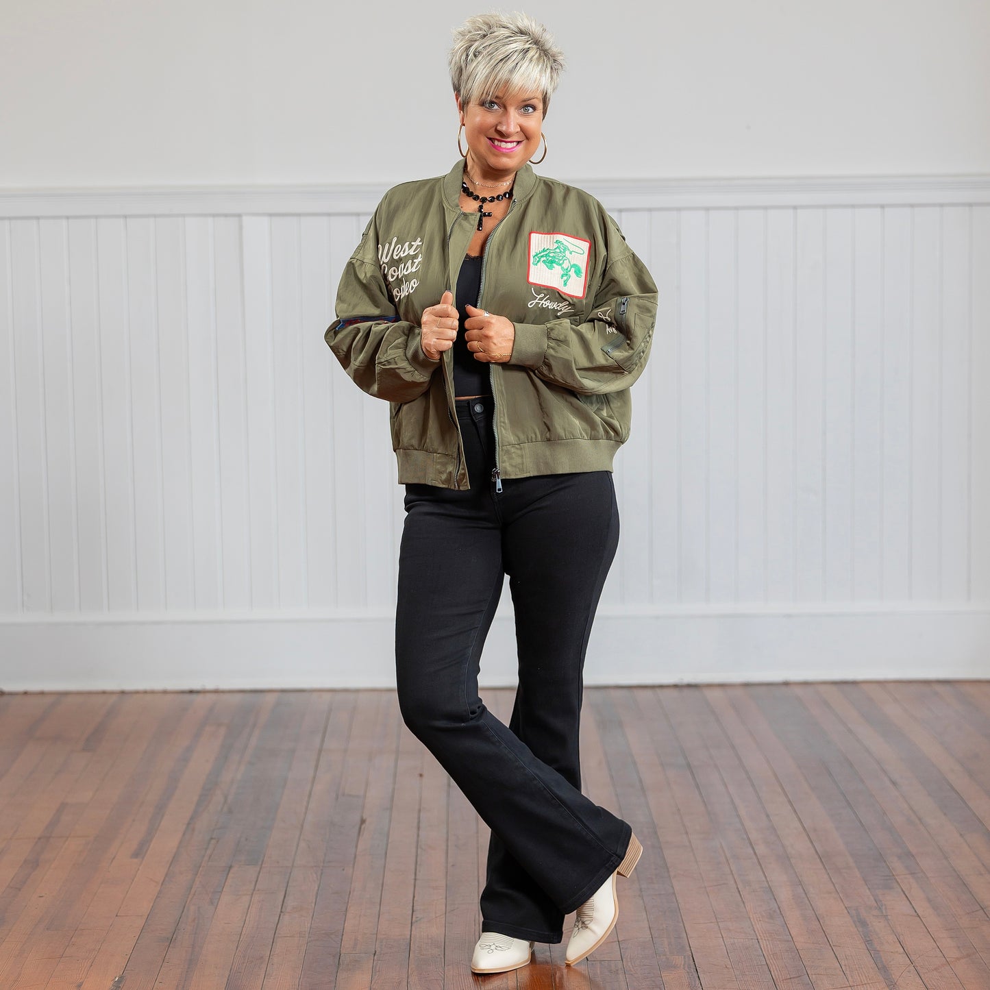 West Coast Rodeo Jacket - Army Green