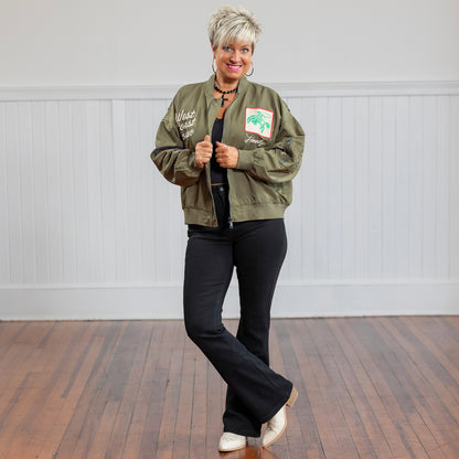 West Coast Rodeo Jacket - Army Green