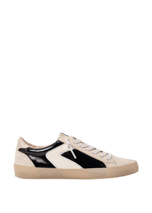 Robbie Sneaker - Black Patent