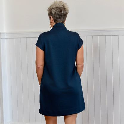 Back to Basics Dress - Navy