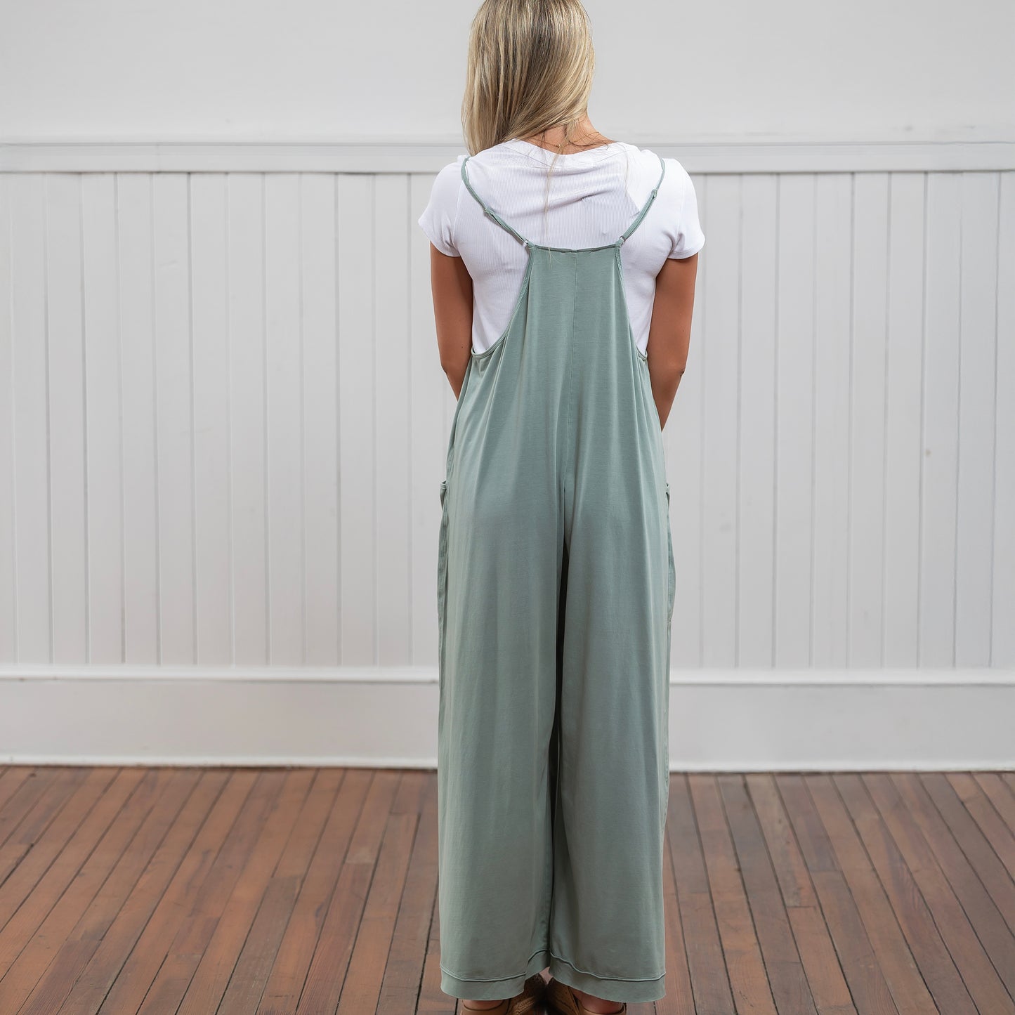 Dana's Favorite Jumpsuit - Dusty Blue